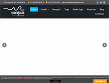 Tablet Screenshot of escuelamarejada.com